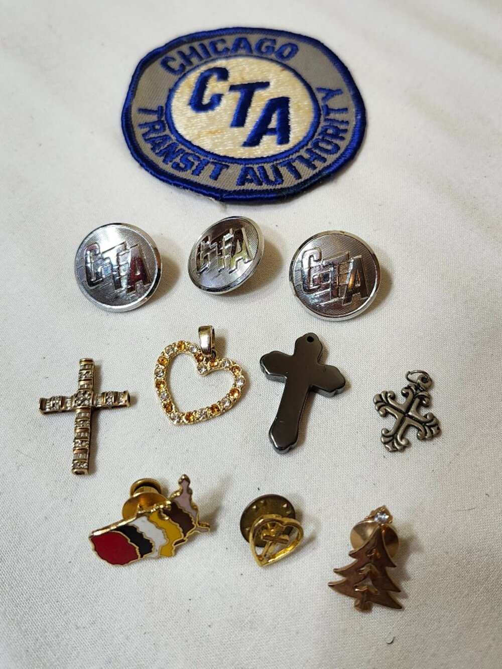 Lot of Pins and Pendants